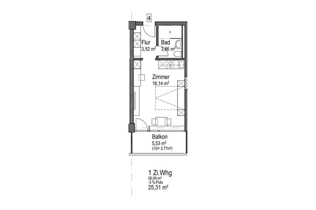 Appartement Huber Living Basic 210
